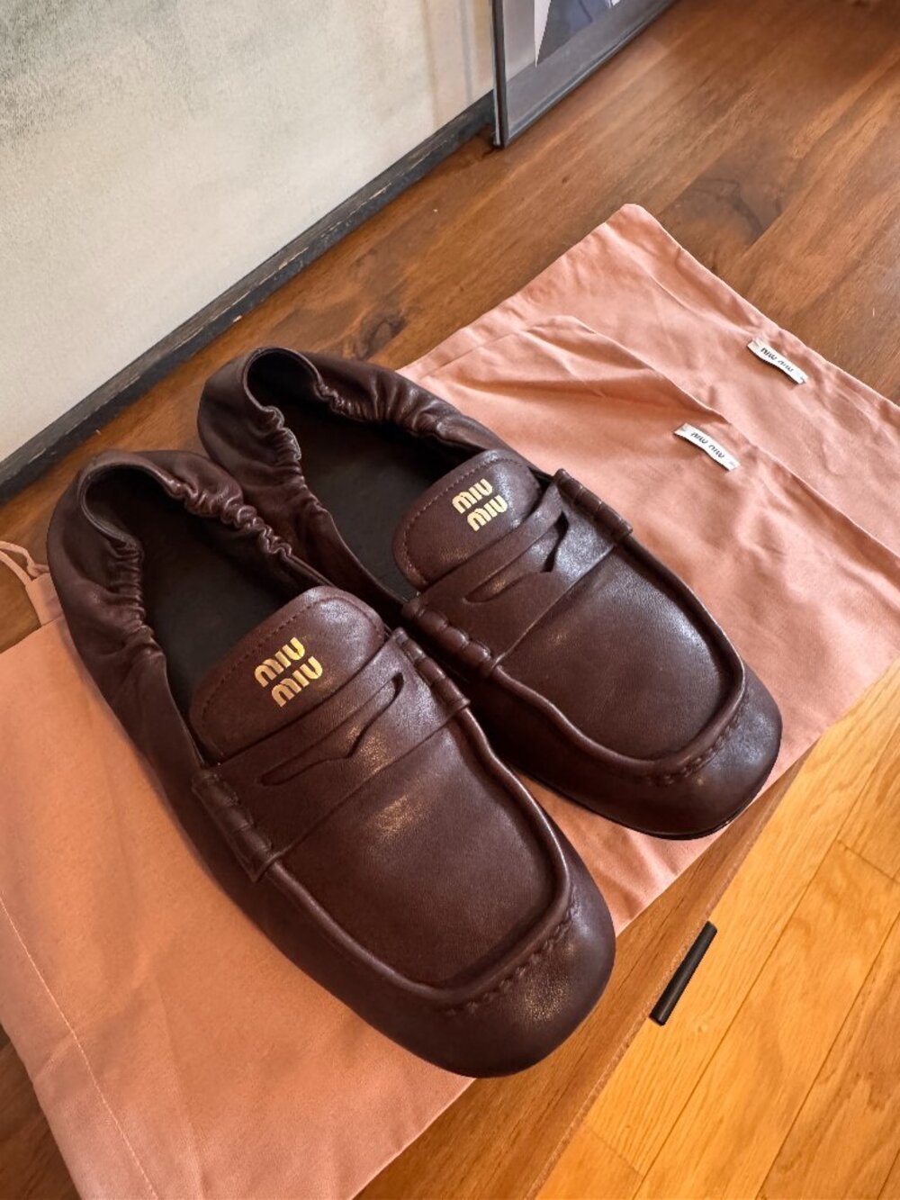 Miu Miu Ruches Loafer